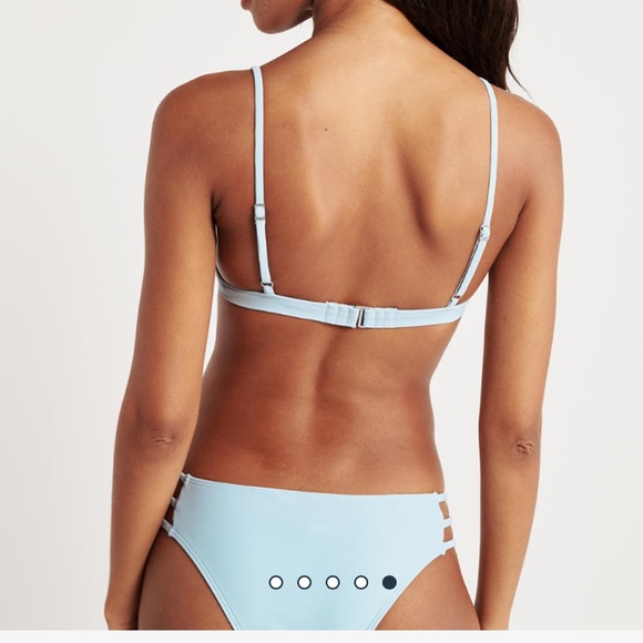 Adjustable strap padded triangle bikini top sz S - Picture 5 of 8